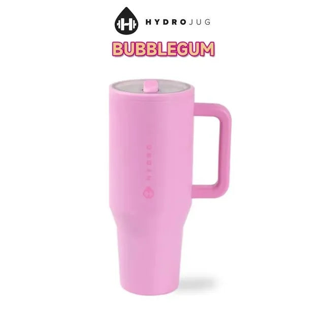 NEW HydroJug Tumbler 32OZ Traveler Straw Lid Stainless Steel Vacuum Insulated Car Mug Double Wall Thermal Iced Travel