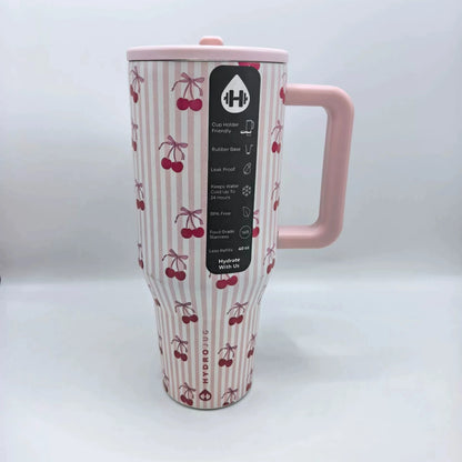 NEW HydroJug Tumbler 32OZ Traveler Straw Lid Stainless Steel Vacuum Insulated Car Mug Double Wall Thermal Iced Travel