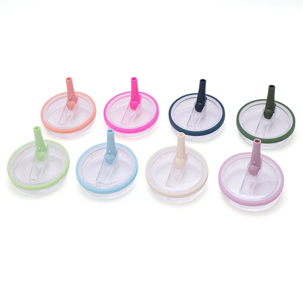 40Oz Tumbler Flip Straw Lid Replacement Spill Proof Resistant Tumbler Lid Reusable Spray Proof Tumbler Cover for stanley Cug