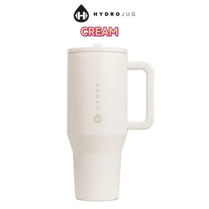 NEW HydroJug Tumbler 32OZ Traveler Straw Lid Stainless Steel Vacuum Insulated Car Mug Double Wall Thermal Iced Travel